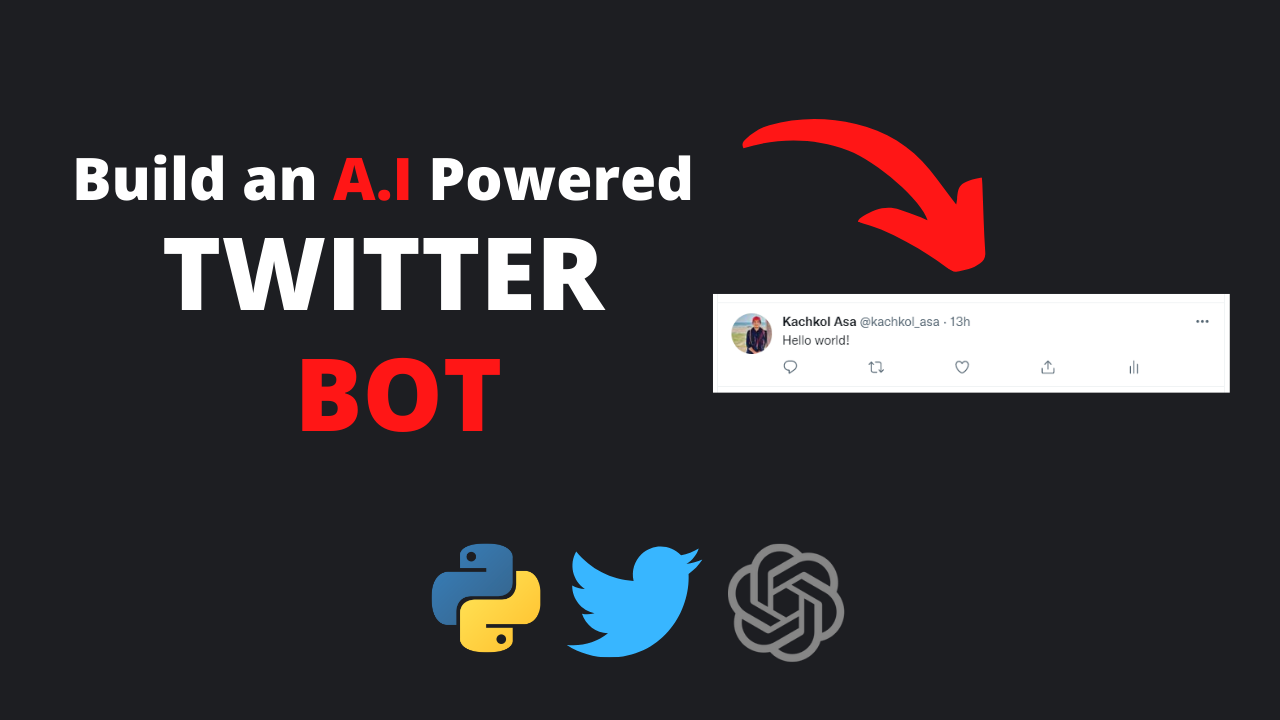 Build an A.I Powered Twitter Bot using Tweepy