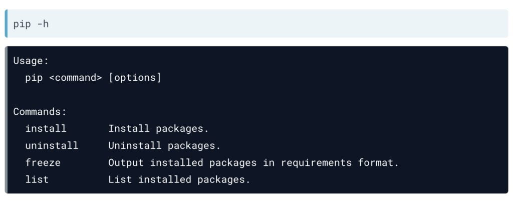 pip install multiple packages using pip