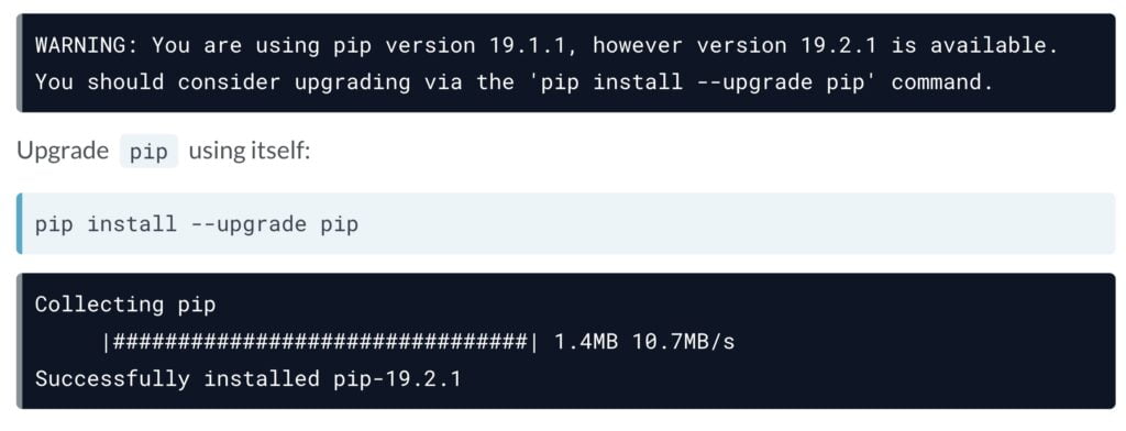 pip command install multiple packages using pip